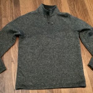 Eddie Bauer Mens gray pullover meium